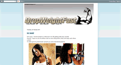 Desktop Screenshot of dropweightfast.blogspot.com