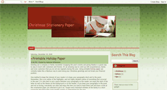 Desktop Screenshot of christmasstationerypaper.blogspot.com