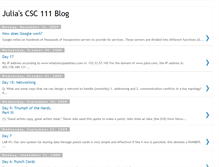 Tablet Screenshot of juliacsc111.blogspot.com
