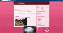 Desktop Screenshot of chillsdiary.blogspot.com