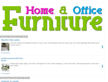 Tablet Screenshot of office-homefurniture.blogspot.com