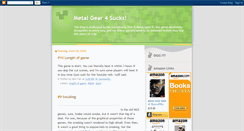 Desktop Screenshot of mgs4sucks.blogspot.com