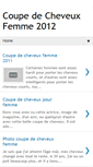 Mobile Screenshot of coupedecheveuxfemme2011.blogspot.com
