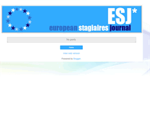 Tablet Screenshot of europeanstagiaires.blogspot.com