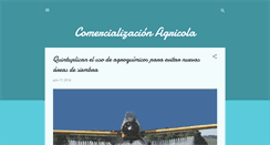 Desktop Screenshot of comercializacionagricola.blogspot.com