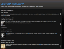 Tablet Screenshot of lecturareflexiva.blogspot.com