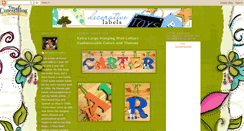 Desktop Screenshot of decorativelabels.blogspot.com