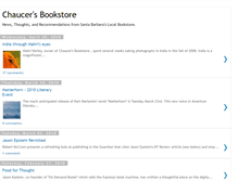 Tablet Screenshot of chaucersbooks.blogspot.com