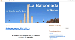Desktop Screenshot of labalconadademanresa.blogspot.com