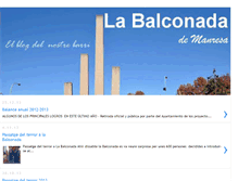 Tablet Screenshot of labalconadademanresa.blogspot.com