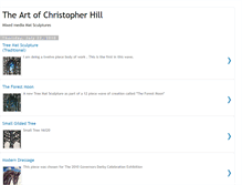 Tablet Screenshot of christopherhillsart.blogspot.com