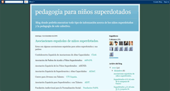 Desktop Screenshot of pedagogiasuperdotados.blogspot.com