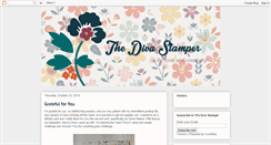 Desktop Screenshot of divastamper.blogspot.com