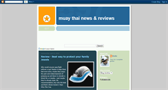 Desktop Screenshot of muaythaiblogger.blogspot.com