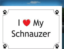 Tablet Screenshot of iloveminiatureschnauzers.blogspot.com