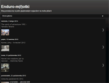 Tablet Screenshot of enduromotki.blogspot.com