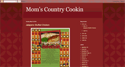 Desktop Screenshot of momscountrycookin.blogspot.com