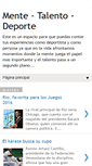 Mobile Screenshot of mentevstalento.blogspot.com