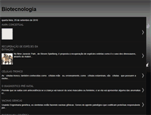 Tablet Screenshot of biotecnologia-2010.blogspot.com