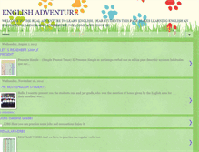 Tablet Screenshot of englishadventurejp.blogspot.com