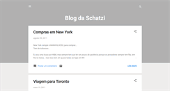 Desktop Screenshot of blogdaschatzi.blogspot.com