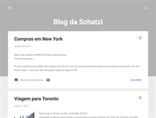 Tablet Screenshot of blogdaschatzi.blogspot.com