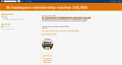 Desktop Screenshot of bttradespacemembershipreaches100000.blogspot.com