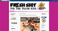 Desktop Screenshot of freshshitforthetrashkids.blogspot.com