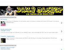 Tablet Screenshot of dailymashup.blogspot.com
