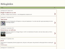 Tablet Screenshot of birkegaarden.blogspot.com