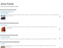 Tablet Screenshot of jennefamily.blogspot.com