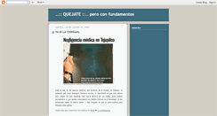 Desktop Screenshot of elquejumbres.blogspot.com