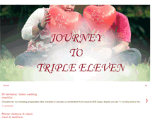 Tablet Screenshot of my-triple-eleven.blogspot.com