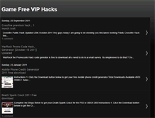 Tablet Screenshot of gameviphacks.blogspot.com