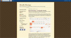 Desktop Screenshot of moodlemusings.blogspot.com