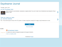 Tablet Screenshot of daydreamercreative.blogspot.com
