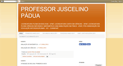 Desktop Screenshot of juscelinopadua.blogspot.com