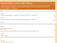 Tablet Screenshot of juscelinopadua.blogspot.com