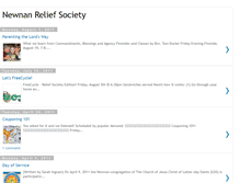 Tablet Screenshot of newnanreliefsociety.blogspot.com