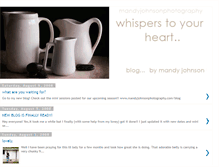 Tablet Screenshot of mandyjohnsonphotography.blogspot.com