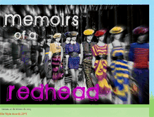 Tablet Screenshot of memoirsofaredhaired.blogspot.com