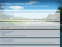 Tablet Screenshot of doutoresvoluntariosdoriso.blogspot.com