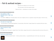 Tablet Screenshot of fish-and-seafood.blogspot.com