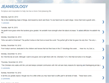 Tablet Screenshot of jeanieology53.blogspot.com