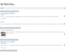 Tablet Screenshot of edtechemu.blogspot.com
