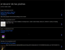 Tablet Screenshot of eldevenirdelaspiedras.blogspot.com