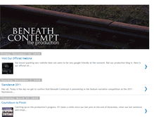 Tablet Screenshot of beneathcontemptfilm.blogspot.com