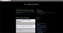 Desktop Screenshot of eflprofessional.blogspot.com