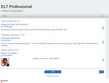 Tablet Screenshot of eflprofessional.blogspot.com