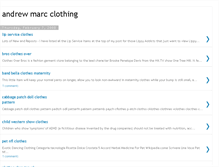 Tablet Screenshot of andrew-marc-clothing.blogspot.com